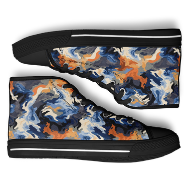 Chokefish™ Urban Peak Retro High Tops-Camouflage-006B